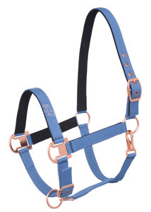 Meilleure qualité de licou de cheval réglable en Nylon avec Clip de boucle en laiton disponible au meilleur prix zinc solide snap a - Product Image 6