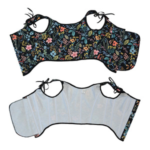 Nouveau gilet rétro imprimé français pour femmes, vêtement d'extérieur, corset à armatures, lacets, col en U, amincissant et façonnant la taille, fabricant de gaine amincissante - Product Image 5