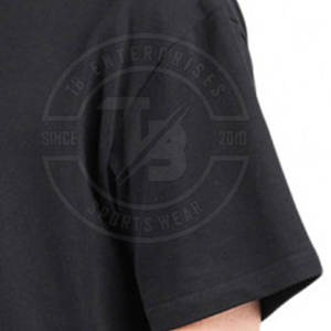 Prix d'usine quantité minimale de commande bas sur la taille T-shirts pour hommes T-shirt en coton personnalisé à quantité minimale de commande bas pour hommes - Product Image 5