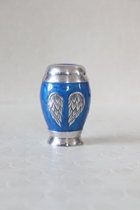 Urnes de crémation en métal en aluminium design pour cendres humaines Funérailles HHO Jar-pour bébé Vente en gros - Product Image 3