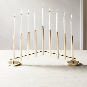 Hot <b>Wedding</b> Gold <b>Candle</b> Holder High Quality Best Selling Gold Antique Menorah Handmade <b>Candle</b> Stand New Style Candelabra 6 Beals - Product Image 2