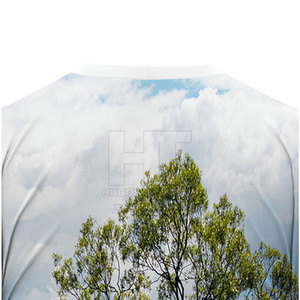 Las Camisetas De Sublimación de color personalizadas para hombres más vendidas, transpirables, 100% poliéster, respetuosas con el medio ambiente, MOQ bajo - Product Image 5