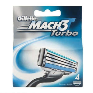 Gillette <b>Mach</b> <b>3</b> Turbo <b>Razor</b> For Men - Product Image 1