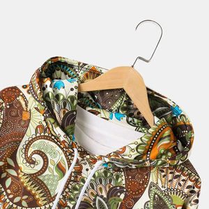 Sudadera con Capucha de Algodón de Alta Calidad, Corte Regular, Color Sólido, para Hombre, con Logotipo Personalizado, Forro Polar Grueso, Sublimación, Invierno - Product Image 3