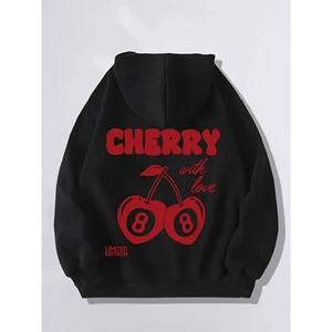 Sudadera Kinitwear para mujer Otoño/Invierno hecha en China sudadera estándar de ocio de un color - Product Image 1