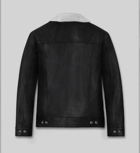 Chaqueta de Invierno de Cuero Genuino para Hombre, Estilo Premium de Diseñador, Hecha a Medida, Impermeable, Ropa Exterior de Moda para Venta al por Mayor - Product Image 6