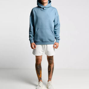 Confortable nouvelle coupe décontractée poignets élastiques hiver Streetwear sweat à capuche pour hommes luxe surdimensionné à la mode pull veste - Product Image 6
