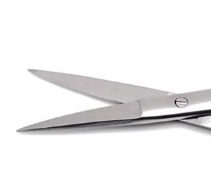 Tijeras Iris Rectas y Curvas Más Vendidas de 9 cm, 10.5 cm, 11.5 cm, Instrumentos Quirúrgicos de Acero Inoxidable de Alta Calidad, Tijeras Oftálmicas - Product Image 4