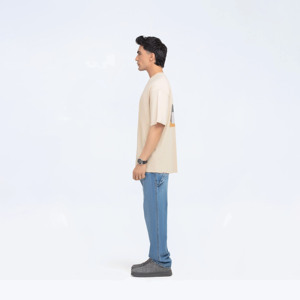 เสื้อยืดพิมพ์ DTF ผ้าฝ้าย100% แห้งเร็วระบายอากาศได้ดีใส่ได้พอดีกับผู้ชาย - Product Image 5