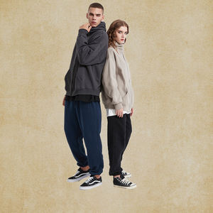 Sweats à capuche pour hommes Sweats à capuche lourds délavés au soleil 100% coton 400 gsm vierge surdimensionné streetwear en détresse lavage à l'acide impression personnalisée Hoodies pour hommes - Product Image 3