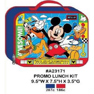 ¡Para Mickey Mouse Kids Lunch Bag 24PCS/Carton para School Adventures! - Product Image 1