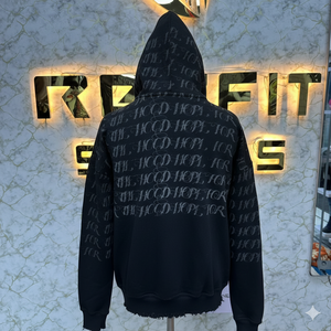 Top Qualité Logo Privé Le Plus Demandé Fermeture Éclair À Capuche Puff Imprimé Fabriqué En Usine Pas Cher Prix Hoodies Hommes Hommes Hoodies - Product Image 3