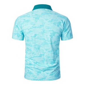 เสื้อโปโลผ้าไอซ์ซิลค์เย็นสบายสำหรับฤดูร้อน รุ่นใหม่ ยูนิเซ็กส์ สำหรับผู้ชาย เสื้อโปโลถัก แห้งเร็ว ระบายอากาศได้ดี - Product Image 3