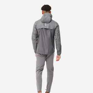 Chándal de nailon cortavientos de bloque de color para hombre, ropa deportiva activa, chaquetas y pantalones, conjuntos de jogging de dos piezas - Product Image 4