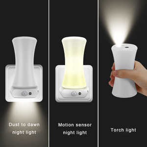 power failure <b>light</b> Detachable Torch <b>LED</b> Night <b>Light</b> Warm Color Rechargeable ABS PC Material Farmhouse Design <b>Motion</b> <b>Sensor</b> - Product Image 3