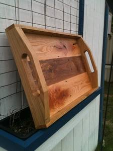 PREFER FARMOUSE plateau de service rond en bois d'acacia pour la cuisine, la maison ou l'hôtel Vaisselle de style classique pour la fête ou la nourriture Ser - Product Image 4