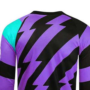 Nouvel arrivage de maillot de course maillot de motocross respirant en nylon/polyester grande taille à vendre impression de logo par sublimation pour vente personnalisée - Product Image 5