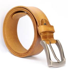 Ceintures personnalisées de luxe de haute qualité pour hommes avec boucle en cuir véritable et en alliage Boucle à ardillon de bonne qualité en gros OEM - Product Image 1