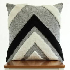 Housse de coussin en coton artisanal de Style traditionnel indien forme carrée oreiller de sol Vintage tissé décoratif maison noël - Product Image 1