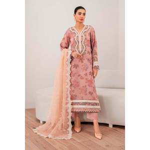 Conjunto de Traje de Gasa Bordado para Mujer SF-705 - Product Image 1