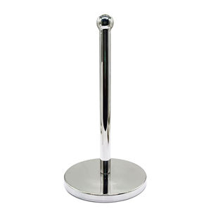 Support de rouleau de mouchoir en acier inoxydable de conception moderne de haute qualité fabrication indienne d'origine pour la tenue de papier de cuisine - Product Image 2