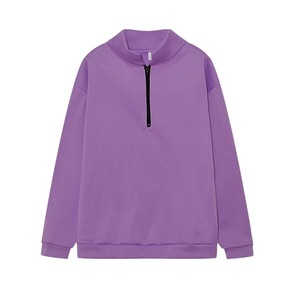 Sudadera con Capucha de Forro Polar de Manga Larga para Hombre y Mujer, Holgada, Informal, con Cierre Frontal, Logotipo Bordado, 100% Poliéster, Moda de Invierno - Product Image 1