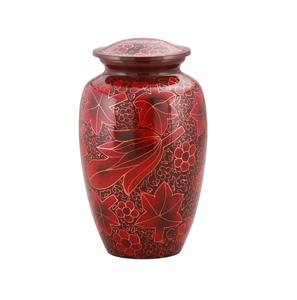 Urna de cremación para adultos de diseño moderno con diseño temático Sunset Lake Equipo de servicio funerario Urna de recuerdo - Product Image 4