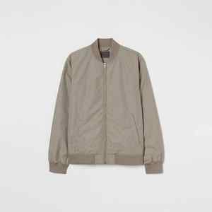 Chaqueta Bomber de alta calidad para hombre, manga larga, logotipo impreso personalizado, nuevo estilo, tela en blanco de invierno, servicios OEM, chaquetas para hombre - Product Image 1