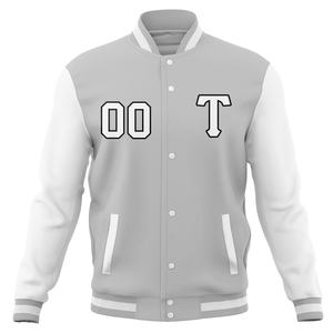 Chaquetas personalizables del equipo de la escuela secundaria para béisbol de invierno unisex Varisty con estilo bordado personalizado - Product Image 2