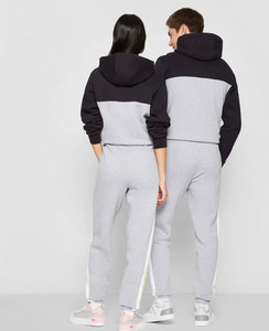 Chándal personalizado de alta calidad de gran tamaño esencial chándal de peso pesado 500gsm unisex chándales de algodón transpirable - Product Image 2