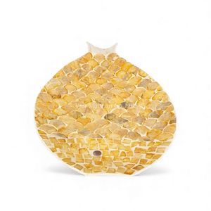 Assiette en nacre de style bohème classique pour la salle à manger et la présentation décorative, en provenance du Vietnam - Product Image 2