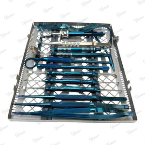 Top Trending Premium Blue Micro Mucogingival Dental Surgical Kit Custom Made Manual Power Implant Instruments para cirugía oral - Product Image 3
