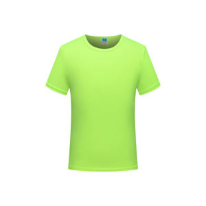 OEM ODM T-shirts unisexe 100% polyester à séchage rapide à manches courtes et col rond pour la course à pied T-shirts avec logo personnalisé pour hommes T-shirt pour hommes - Product Image 4