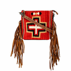 Fashion Ladies Fringe Hand Tooled <b>Leather</b> Crossbody Bag Large Capacity <b>Genuine</b> Cowhide <b>Leather</b> Floral Design <b>Handbag</b> for Women's - Product Image 1