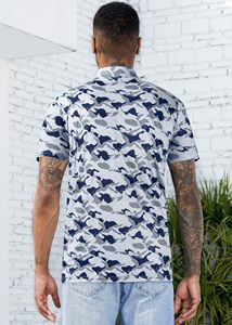 Moda Hombres Nuevo negocio sólido Polo camisas primavera otoño fino manga larga botón solapa hombre ropa hombre Camiseta polo - Product Image 2