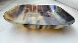 Bandeja de Cuerno de Búfalo, Diseño Clásico, Bandeja de Servir de Cuerno de Búfalo Natural Sostenible, Mejor Precio - Product Image 4