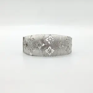 2024 Elegant Design Sparkling Silver Plated Jewelry Bracelets for Women Use Available At Wholesale Price