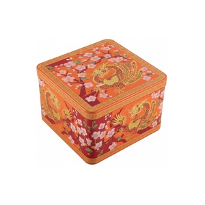 กระป๋องชาตกแต่ง |   กล่องบรรจุภัณฑ์โลหะพิมพ์ลายตามสั่ง สีและขนาดตามสั่ง ปลอดภัยสำหรับอาหาร - Product Image 1