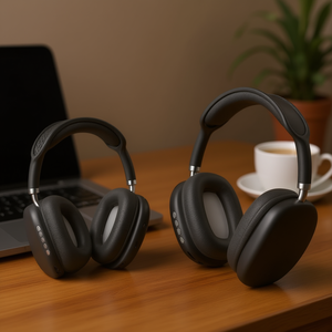 Auriculares CASCOS Grande MAX9 Over-Ear con Controlador Dinámico para Sonido Hi-Fi de Baja Latencia V5.3 para Uso con Teléfonos Móviles - Product Image 1