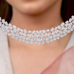 Collier en argent avec cristaux Elara - Product Image 2