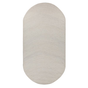 Classic Ivory <b>Hand</b> <b>Tufted</b> Wool <b>Rugs</b> Tra-1277 for Home and Hallway Flat Weave Living Room Carpet Rectangular Shape - Product Image 1