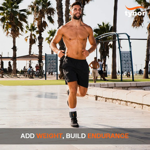 Manchette de musculation TYNOFIT durable avec design ergonomique, bande de musculation réglable pour la salle de sport, la remise en forme, l'entraînement, la course à pied et la marche - Product Image 3