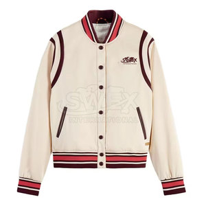 Chaqueta de Invierno Estilo Letterman para Hombre, Talla Personalizada, Venta al por Mayor, para Uso en Exteriores, Cuello Alto - Product Image 1