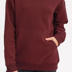 Automne hiver mode épais chaud femmes polaire sweat à capuche surdimensionné manteau avant dames pulls chaud poche à capuche veste - Product Image 3