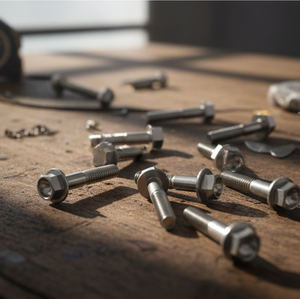 สลักเกลียวหกเหลี่ยมไทเทเนียมแบบกำหนดเองจากโรงงาน เกลียว UNC ผิวขัดเงา สำหรับงานยึดติดทางอุตสาหกรรม กลศาสตร์ และวิศวกรรม - Product Image 3