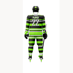 Uniforme de hockey sobre hielo personalizado para hombre, ligero, 100% poliéster, diseño de logotipo personalizado y nombre de equipo, ropa deportiva - Product Image 1