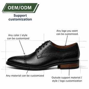 Zapatos Casuales de Hombre <span class=keywords><strong>CACATUA</strong></span>, Modelo A539-3, Negros, de PU, Tipo Náutico, con Cordones, Suela de Goma, Cómodos, Antideslizantes y Duraderos, OEM ODM - Product Image 3