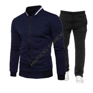 Conjunto Deportivo de Alta Calidad para Hombre, Talla Grande, Forrado de Felpa, Informal, para Invierno, Pantalones Deportivos - Product Image 1