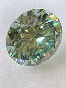 Top Grade Custom Fancy <b>Blue</b> Round <b>Cut</b> Real Moissanite precious Diamonds Loose Stone With GRA Certificate Pass Tester Wholesale - Product Image 5