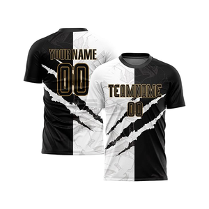 ชุดเสื้อฟุตบอลระบายอากาศเสื้อฟุตบอลผ้าโพลีเอสเตอร์100% สำหรับทุกเพศเสื้อเจอร์ซีย์ทีมแห้งเร็วสินค้าตามสั่ง - Product Image 2